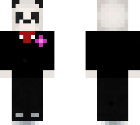 rich suited panda