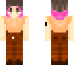 short pink hair girl