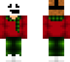 a happy fellow in christmas clothing.
