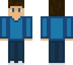 boy in blue