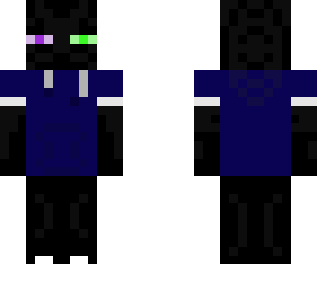 enderman in hoodie