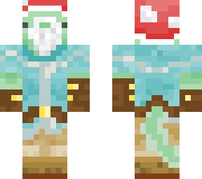 green axolotl elf remake (he is now a gnome)