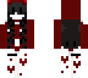 my new skin but with horns