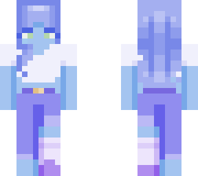 signature blue girlie <3