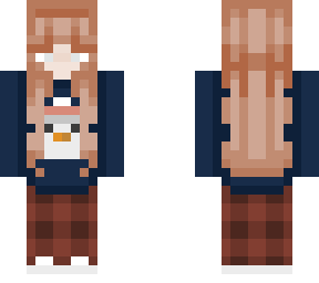 winter penguin girl (red hair)