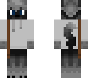 wolf with light gray sweater (rq)