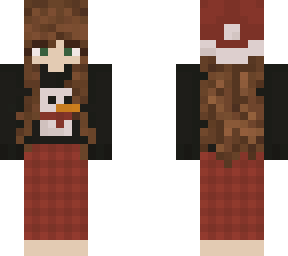 `christmas brunette` <3