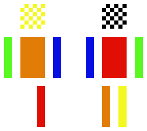 [white]  rubix cube