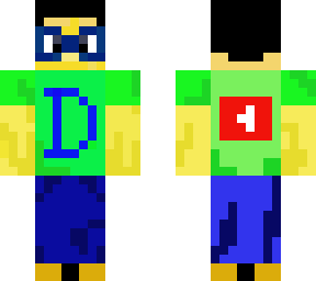 a simple minecraft skin