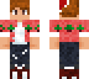christmas solidarity with brown hair