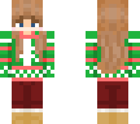 holliday sweater (long hair)