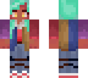 multicoloured jacket