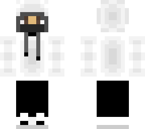 white hoodie boy
