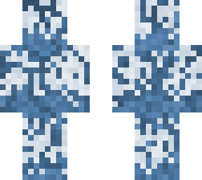 white with blue veins