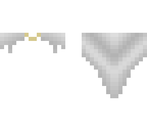 fur cape white gold