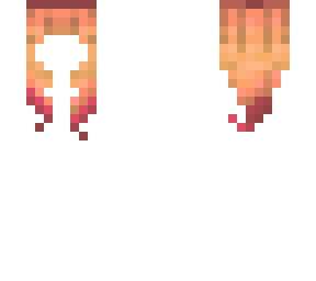 peaches & cream~gradient hair base