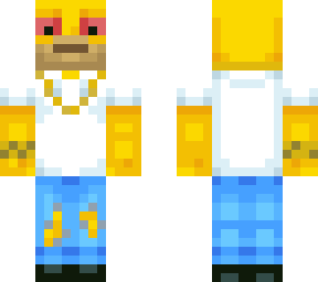 Rapper Homer | Minecraft Skin