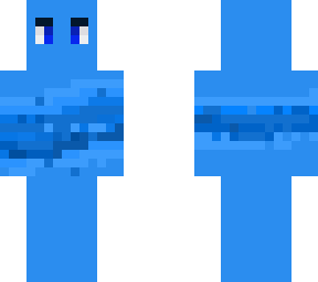 blue slimey guy