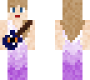 eras tour taylor swift speak now purple dress with guitar final version