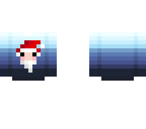 ob - winter gradient w/ santa sweater