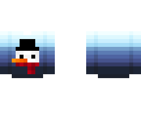 ob - winter gradient w/ snowmen sweater