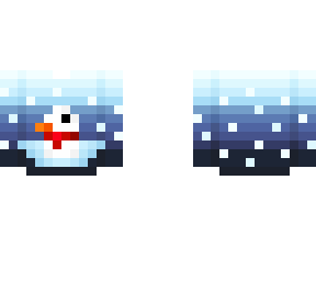 ob - winter snowman on ice sweater