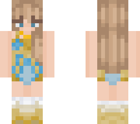 taylor swift eras tour- lover bodysuit (gold and blue) v3