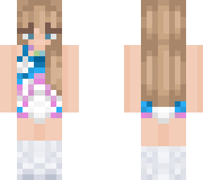 taylor swift eras tour- lover bodysuit (pink and blue) v3
