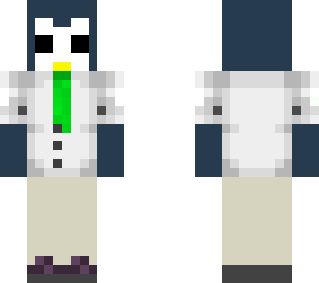 white long tie