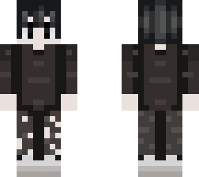black & white boy skin