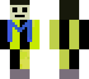 black and yellow jaket with black and yellow pant and gray boots