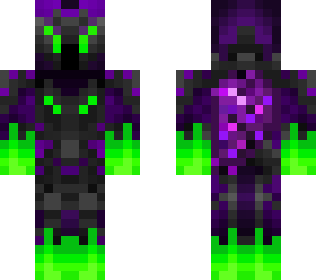 caballero solar morado fuego verde