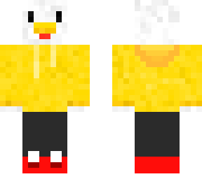 chicken yellow hoodie yoyo