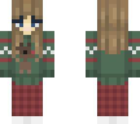 christmas skin with nightpants w/o santa hat