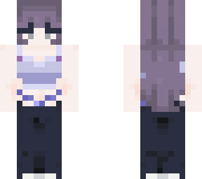 cute purple thrift girl y2k amaze !