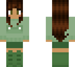 frog hoodie girl