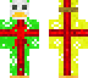 green present duck