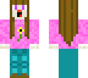 my first shaded skin! dont make fun of me it might look bad!