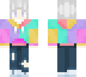 my oc in a chromia hoodie again