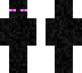 pink eyed enderman
