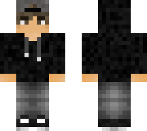boy in black sweater