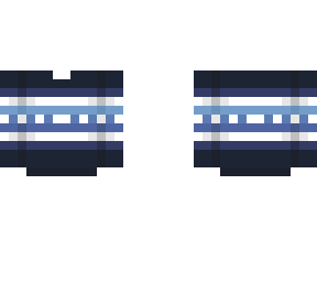 ob - dark blue winter & white sweater
