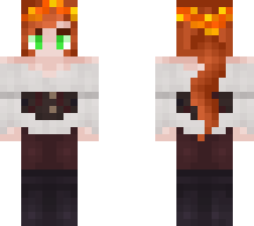 pirate girl - autumn crown
