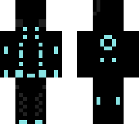 tron: legacy black guard(with blue circuits)