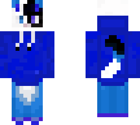 blue hoodie cat