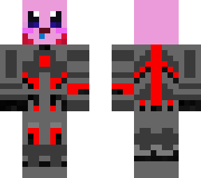 kirby on a mech suit
