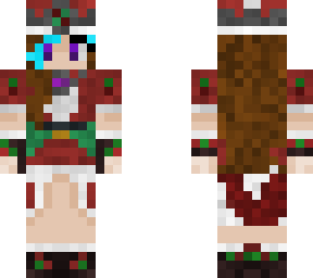 luna smp skin (christmas)