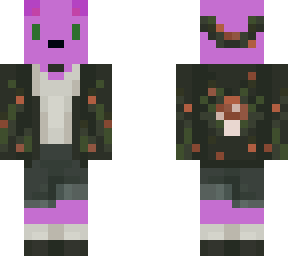 wolfy, but mushroom outfit