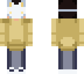 yellow fox mask