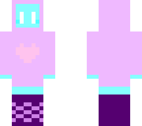 allay in a pastel hoodie (simple version)